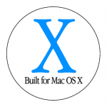 Built for Mac OS X Vector Logo