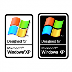 Designed for Microsoft Windows XP PNG Logo